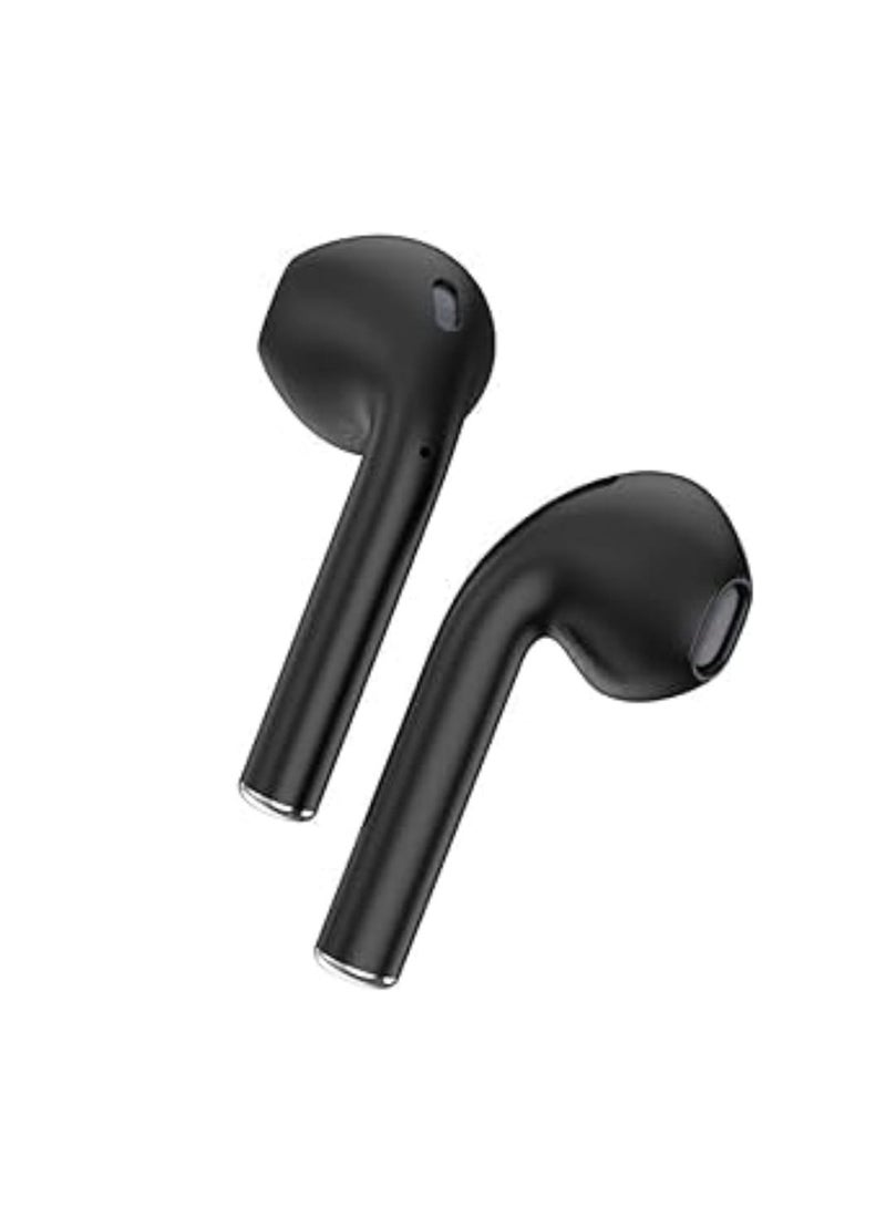 BD TWS Wireless Earphones with Hanging Rope and Wireless Charging Bluetooth 5.3 Black - Image 2