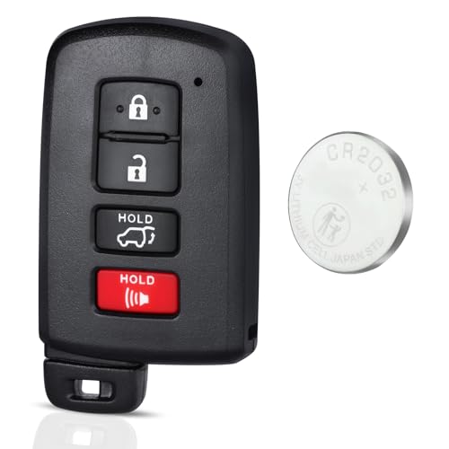 Beefunny Smart Remote Key Fob Replacement for Toyota Highlander 2014 2015 2016 2017 2018 2019 Keyless Entry Car Key Fob 4 Buttons FCC ID:HYQ14FBA Board ID:281451-2110 (1) - Image 1
