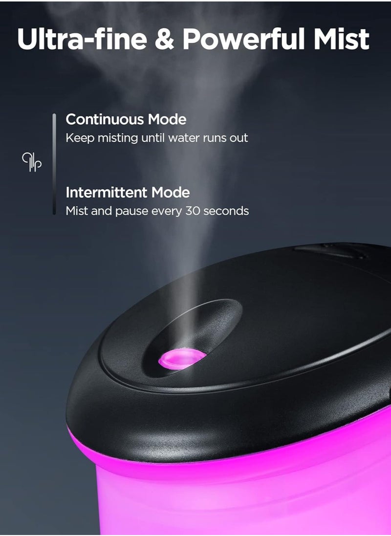 Generic - Car Diffuser, Compact Lightweight USB Essential Oil Diffuser, Portable Small Car Aromatherapy Machine, Cool Mist Mini Car Humidifier For Vehicle Home Office, (1pc) - Image 1