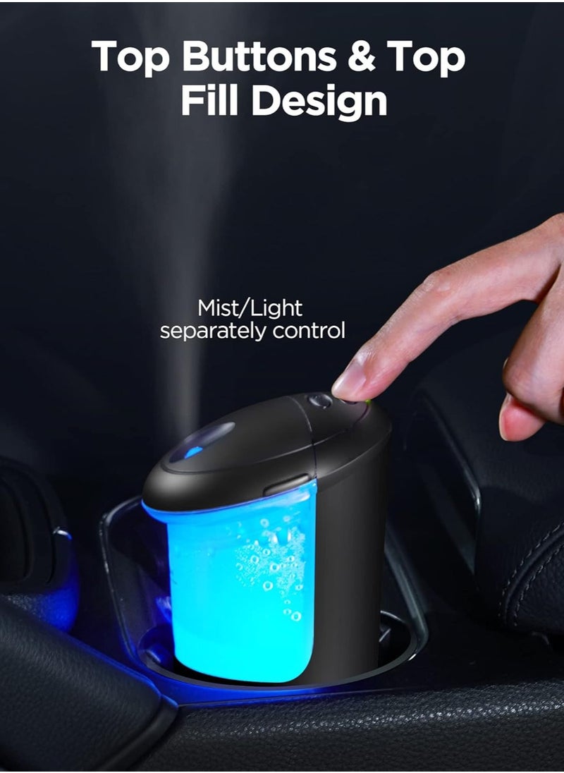 Generic - Car Diffuser, Compact Lightweight USB Essential Oil Diffuser, Portable Small Car Aromatherapy Machine, Cool Mist Mini Car Humidifier For Vehicle Home Office, (1pc) - Image 1