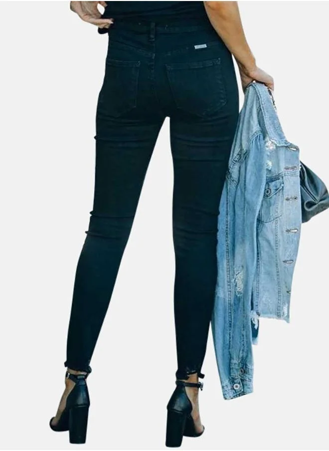 YUNIQEE Blue Skinny Fit Jeans