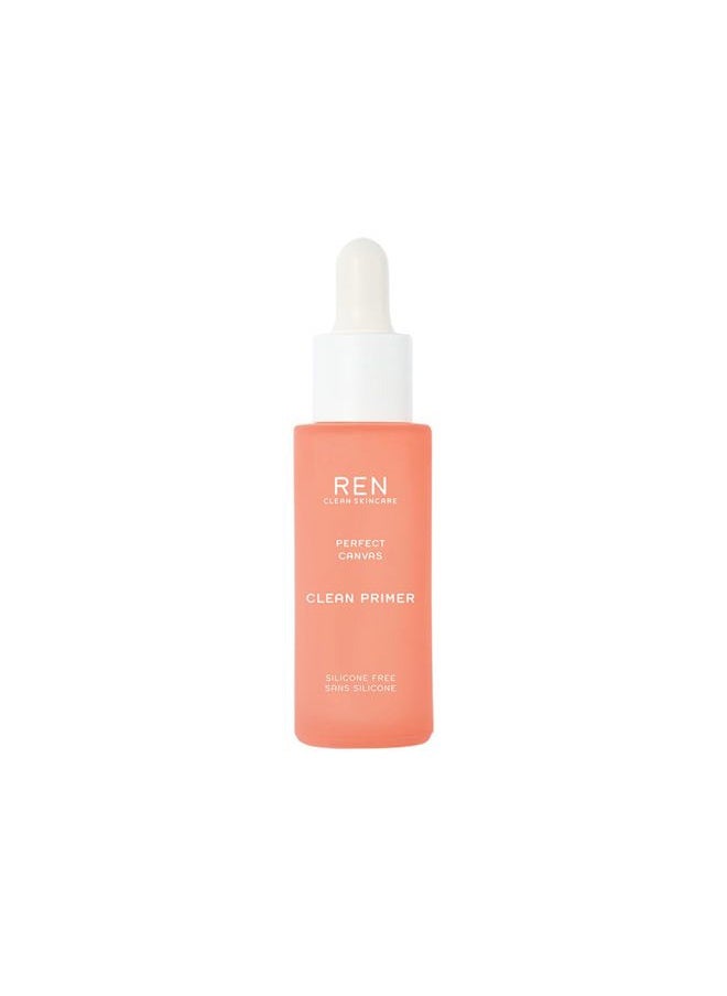 REN CLEAN SKINCARE Perfect Canvas Clean Primer - Silicone-Free and Clinically Proven Hydrating Facial Primer for Smoother Skin, 1 Fl Oz  - Image 1
