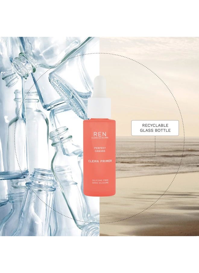 REN CLEAN SKINCARE - Perfect Canvas Clean Primer - Silicone-Free and Clinically Proven Hydrating Facial Primer for Smoother Skin, 1 Fl Oz - Image 1