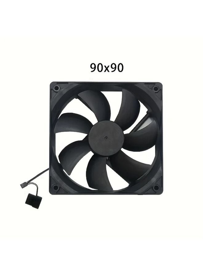 OUYUANSU 120x120mm مروحة تبريد كمبيوتر فائقة الهدوء PWM 800-1500 دورة في الدقيقة النسخة الصامتة - Image 5