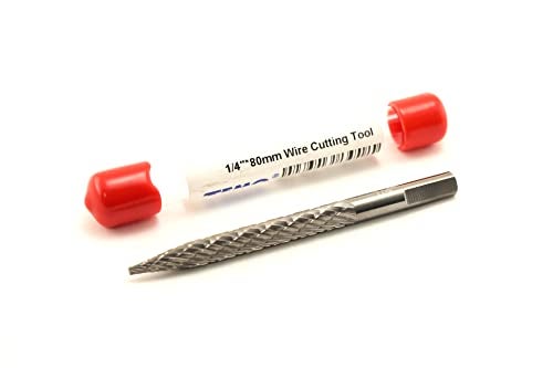 TEMO 1/4 Inch 6mm Carbide Burr Drill Bit Wire Cutter Tire Repair Automobile Car Tool - Image 4