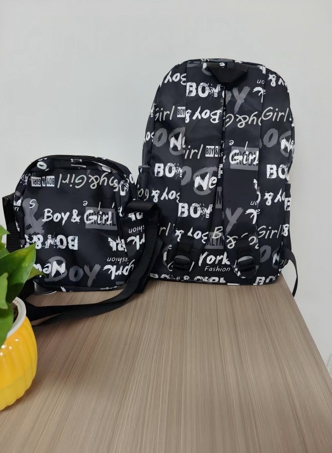 Beautiful Fashionable Backpacks, Crossbody Bags, Student Schoolbags, Lightweight Schoolbags, Adjustable Shoulder Strap Schoolbags, Suitable for Students And Hobby Travelers.  - Image 2