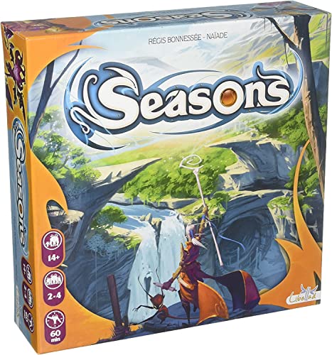 Libellud Seasons Board Game Tactical Card and Dice Game for Wizards Engaging Strategy Gameplay Fun Family Game for Kids and Adults 24 Players Ages 14 60 Min Playtime Made by Libellud - Image 1