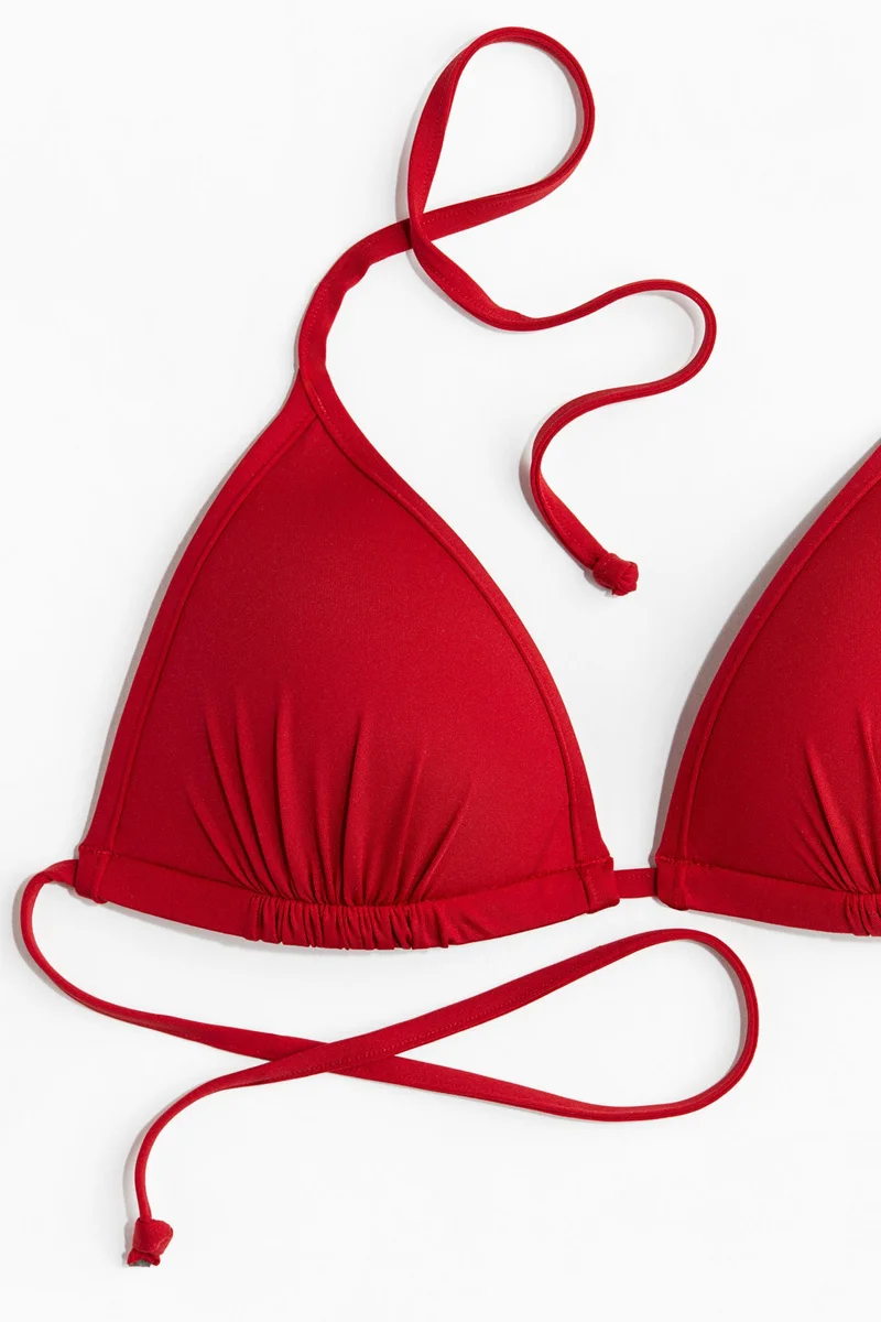اتش اند ام Push-up triangle bikini top