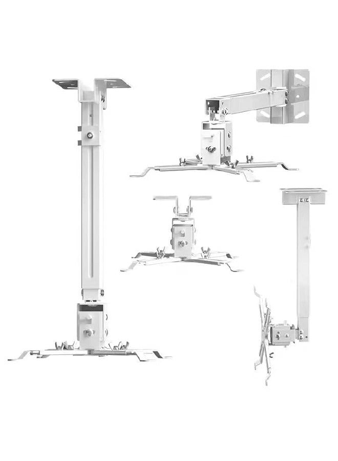 Adjustable Ceiling Wall Mount Projector Extending Arms Mount for LCD/DLP Home and Office Projector 