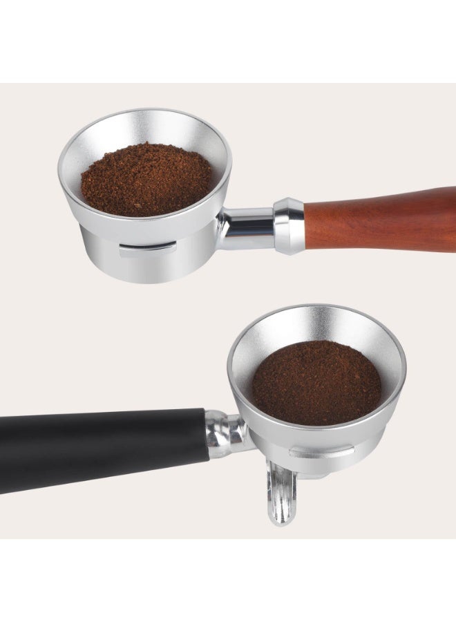 Chabeia 51mm Magnetic Espresso Dosing Funnel,  Lightweight Coffee Machine Dosing Ring with 4 Magnets, Compatible with Filter Espresso Dosing Funnel (Silver) - Image 5