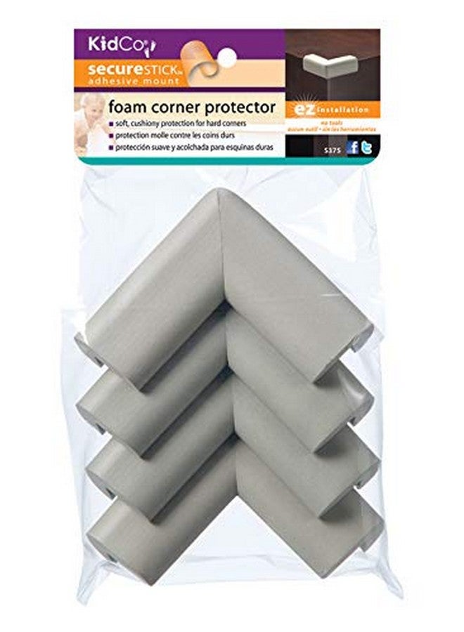 Kidco Foam Corner Protectors (4 Pack) (Grey) - Image 4