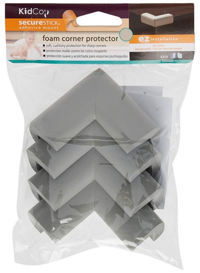 Kidco Foam Corner Protectors (4 Pack) (Grey) - Image 1