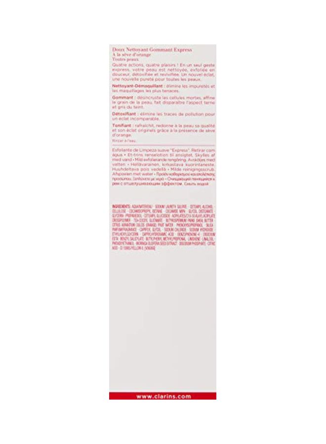 CLARINS One Step Gentle Exfoliating Cleanser Clear 125ml - Image 3