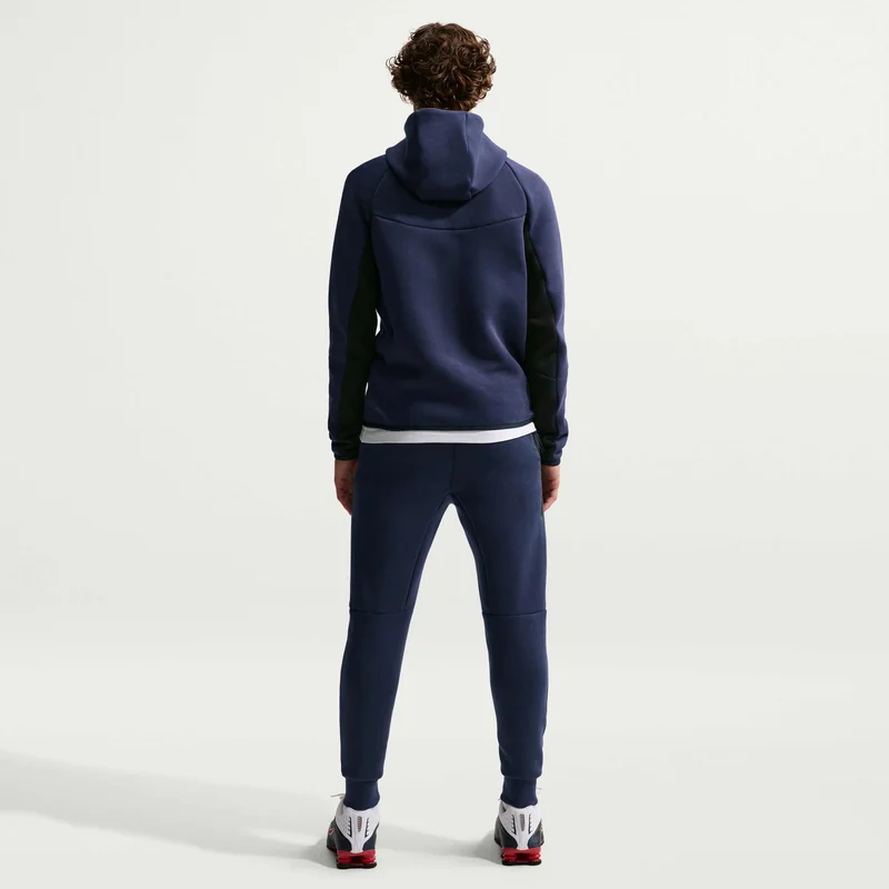 Nike Blue Men's Tech Full-Zip Windrunner Hoodie for Men | Best Price UAE