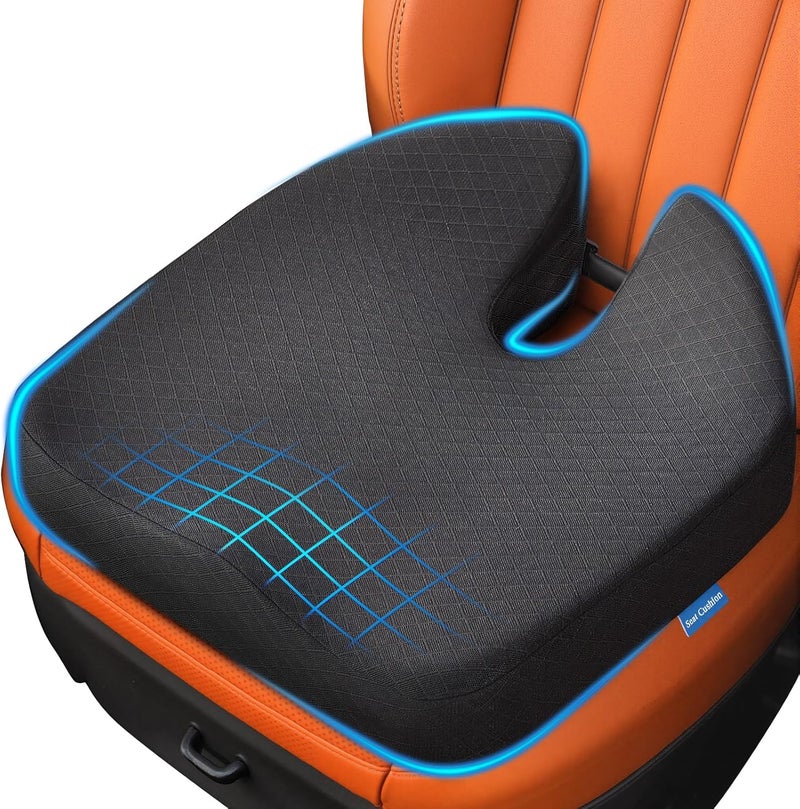 Niceeday Car Seat Cushion - Extra Large Memory Foam Support - Image 1