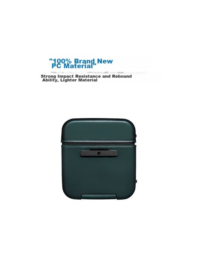 Ito Luggage Pistachio Suitcase, Trolley Case For Men And Women, Large Capacity Carry-on, Forest Green, 30 Inches - Image 2