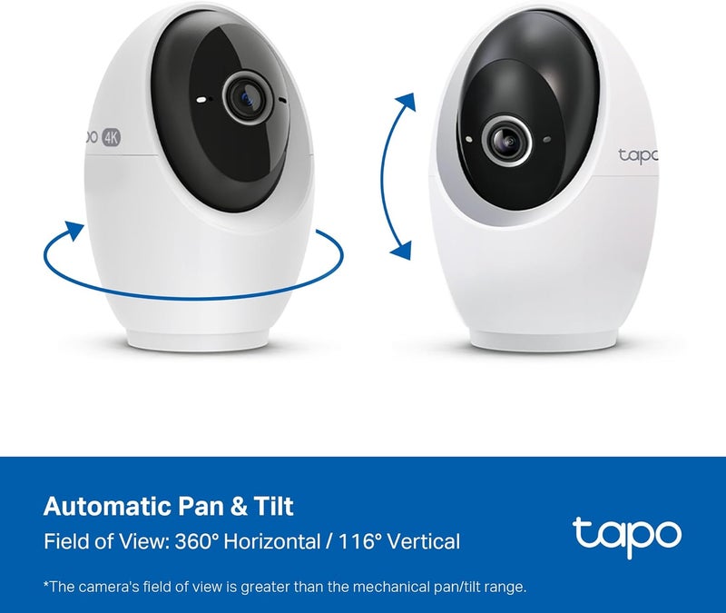 by TP-Link Baby Monitor Security Camera, Pet Camera with Motion Detection, 4K 8MP, 2-Way Audio, Night Vision, Cloud Storage and SD Card, Works with - Image 5