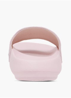 Celeste Womens Textured Slide Slippers With Slip-On Closure  - Image 3