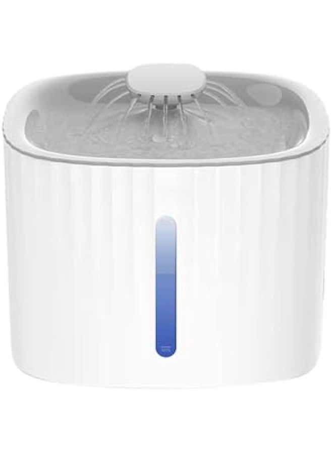 TRASSLE Cat Water Fountain, 3L Automatic Pet Water Fountain with LED Light, Healthy & Hygienic Drinking Bowl, Super Quiet Filters for Cats, Dogs, Multiple Pets - Image 1
