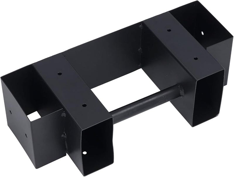 حامل تخزين حطب خارجي من الحديد مع طلاء مقاوم للعوامل الجوية حامل عملي - Image 4