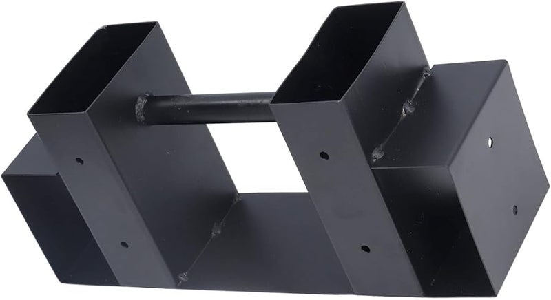 حامل تخزين حطب خارجي من الحديد مع طلاء مقاوم للعوامل الجوية حامل عملي - Image 5