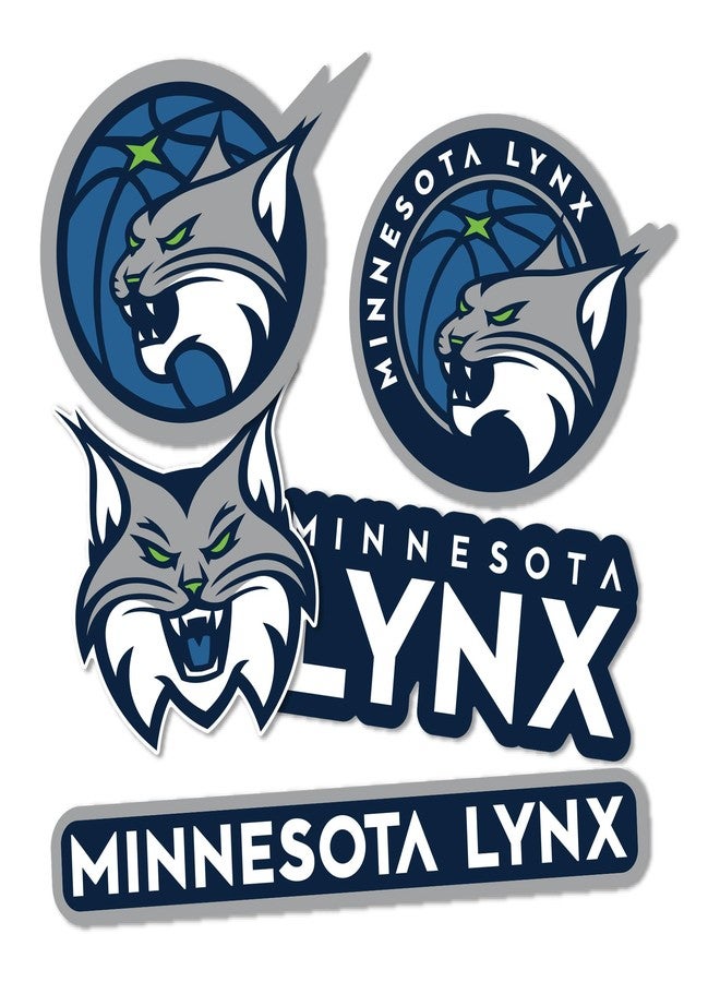 Desert Cactus Minnesota Lynx WNBA Women's National Basketball Association Officially Licensed Sticker Vinyl Decal Laptop Water Bottle Car Scrapbook (Type 2) - Image 1