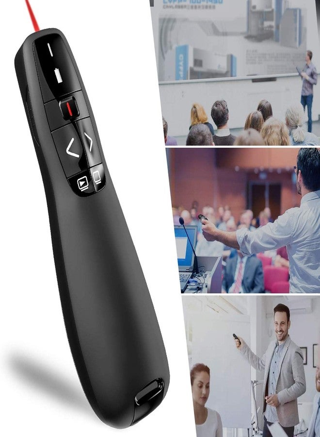 rts 2024-2025 Laser Pointer Wireless Laser Pointer Presenter Remote Control Laser Pen, for Presentation, Slide Changer, USB Power Point, PPT Controller with Clip Windows Mac PC - 2 Years Warranty - Image 5