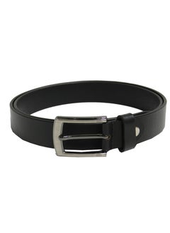 LAVERI LEATHER GENUINE LEATHER 30 MM FROMAL BELT FOR UNISEX IN BLACK  - Image 3