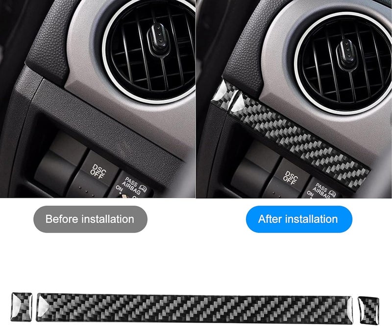 klarako لوحة التحكم الداخلية من الكربون فايبر تناسب MXklarako 5 NC/Roadster NC 09klarako 15 LHD (عبوة من 3) - Image 5