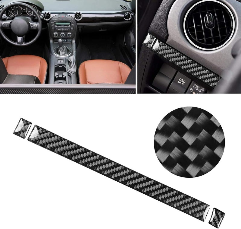 klarako لوحة التحكم الداخلية من الكربون فايبر تناسب MXklarako 5 NC/Roadster NC 09klarako 15 LHD (عبوة من 3) - Image 4