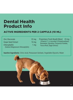 Pet Honesty Oral Hygiene Dental Water Additive | Dog Mouthwash + Teeth Cleaning | Keeps Teeth + Gums Clean | Freshens Breath + Targets Plaque + Tartar  8 Oz  - Image 5