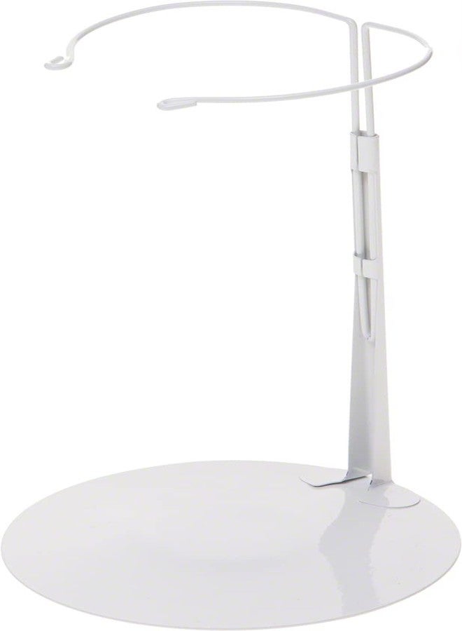 Kaiser Doll Stand 3301 - White Doll Stand for 16" to 24" Dolls with Extra Large Waist