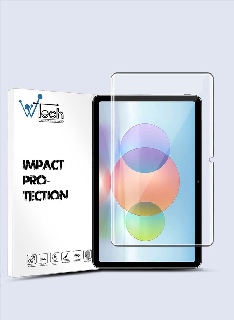 Wtech Pure Vision Series Curved Edges Full Coverage Anti-Reflection HD Tempered Glass Screen Protector For Huawei MatePad 10.4 Inch 2022 Clear - Image 1