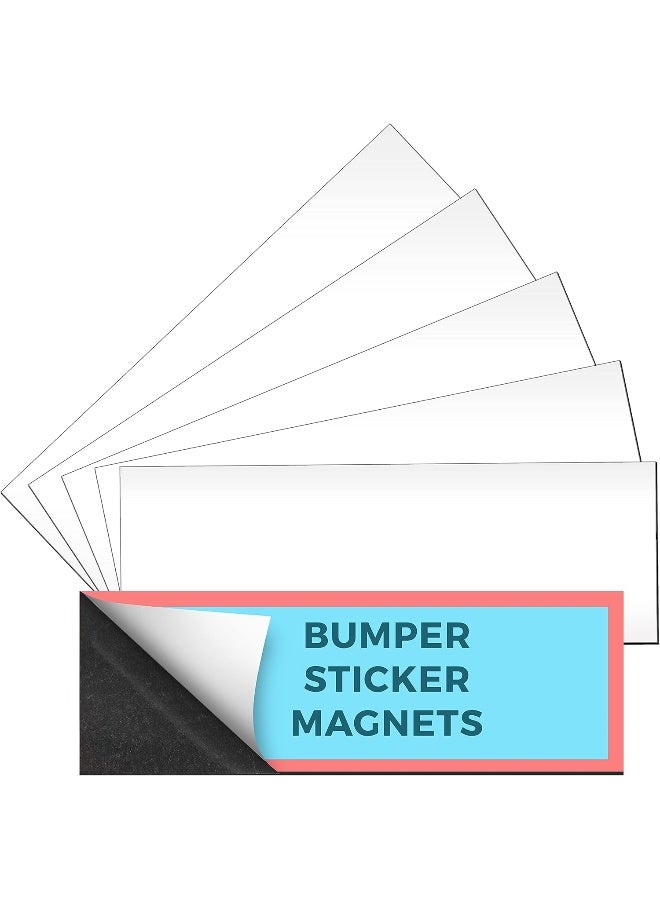 GlossyEnd Set of 6 – Bumper Sticker Magnets - Image 1