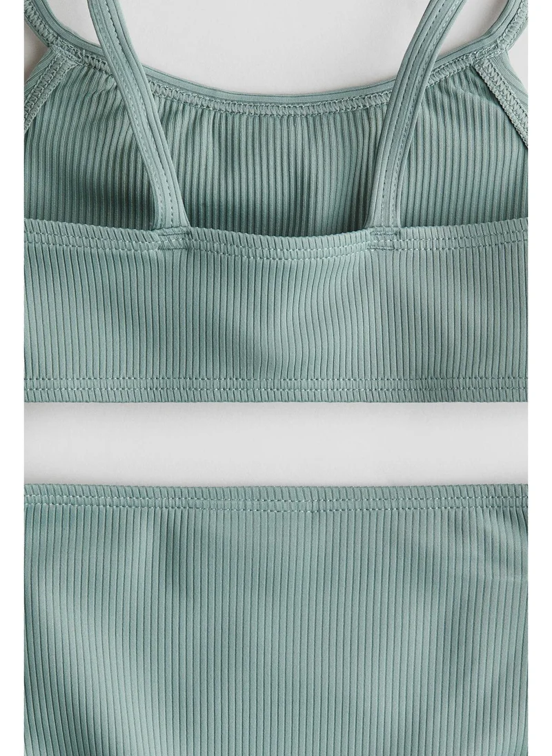 H&M Ribbed bikini