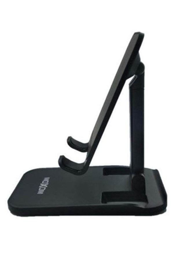 MOXOM Foldable Phone Stand for Desk - Height Adjustable Cell Phone Holder Portable Cellphone Cradle Desktop Dock Compatible with All Smartphone and Tablet iPhone 14 Pro Max 13 Pro Max Mini, 12 11 XR X 8 7 6 - Image 3