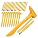 JOINPAYA 10 Set Excavation Tool Kit Dino Fossils Dig Kit for Kids Bulk Archaeology Dig Tools with Mini Hammer Chisel and Brush for Fossil Gem Digging Science Toy - Image 2