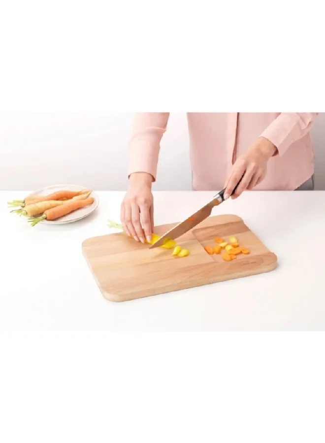 brabantia High Quality Ergonomic Design Steel Chef's Knife Silver and Black 2.2 x 4.4 x 33.7 cm 250248