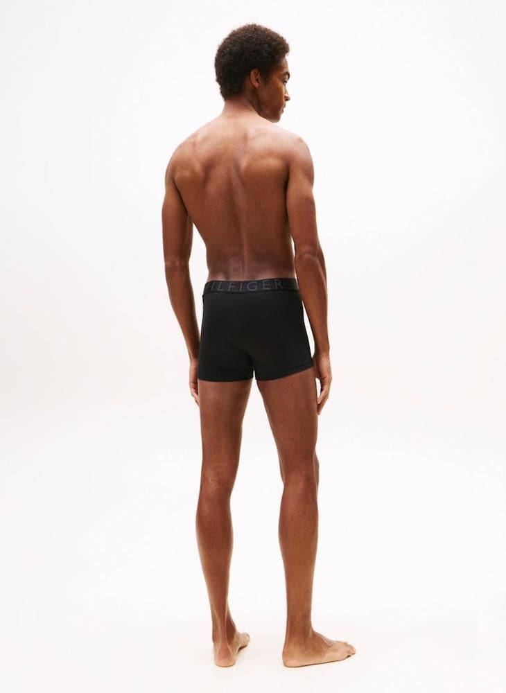 TOMMY HILFIGER 3-Pack Metallic Waistband Trunks - Image 3