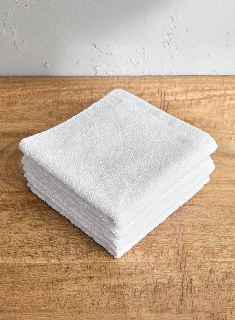 Bath Towel, Super Absorbent, Gentle and Soft on Skin, White, Multicolor, 4 Pieces, 70 x 140 cm  - Image 4