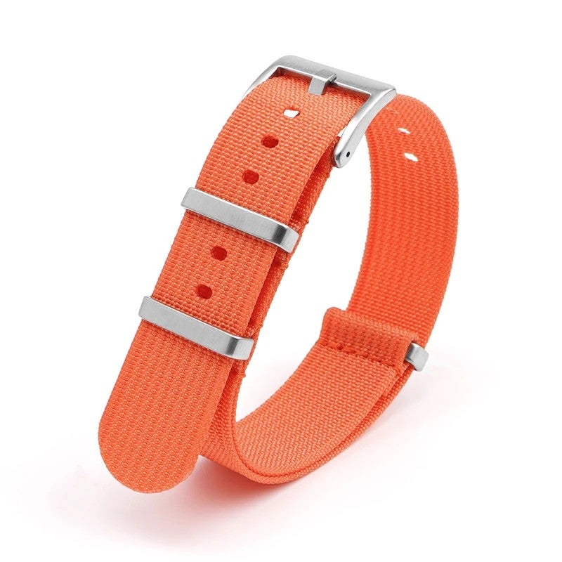 Bluejw Premium Ribbed Nylon Watch Straps 20mm 22mm Replacement Band for Men – Durable Comfort-Fit Strap to Replace the Watch Strap on Moonswatch and Similar Models - Image 1