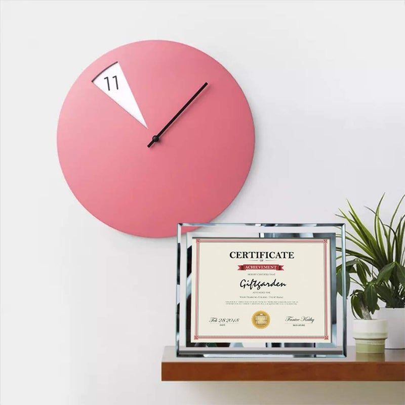 Giftgarden 8.5x11 Glass Frame Set of 2, Clear 8.5 x 11 Picture Frames for Certificate Document Award Tabletop Display - Image 3