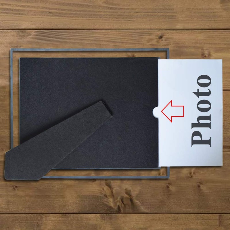 Giftgarden 8.5x11 Glass Frame Set of 2, Clear 8.5 x 11 Picture Frames for Certificate Document Award Tabletop Display - Image 4