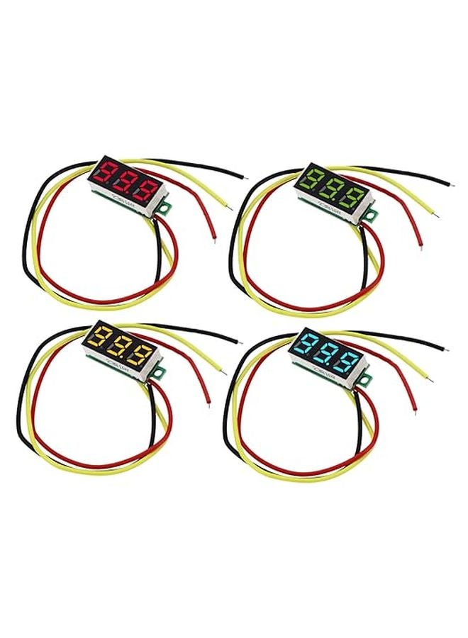 Digital Voltmeter DC Voltage Monitor Gauge Battery Tester Display Accurate 1 Pc - Image 1