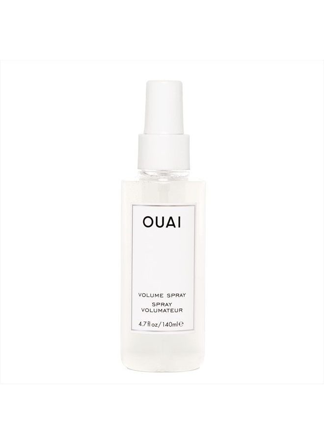 Ouai - Volume Spray. A Weightless, Pre-Blowout Mist for Long-Lasting Thickness, Volume and Bounce. Made with Volume Polymers and Hibiscus Extract. Free from Parabens and Sulfates (4.7 Oz) - Image 1