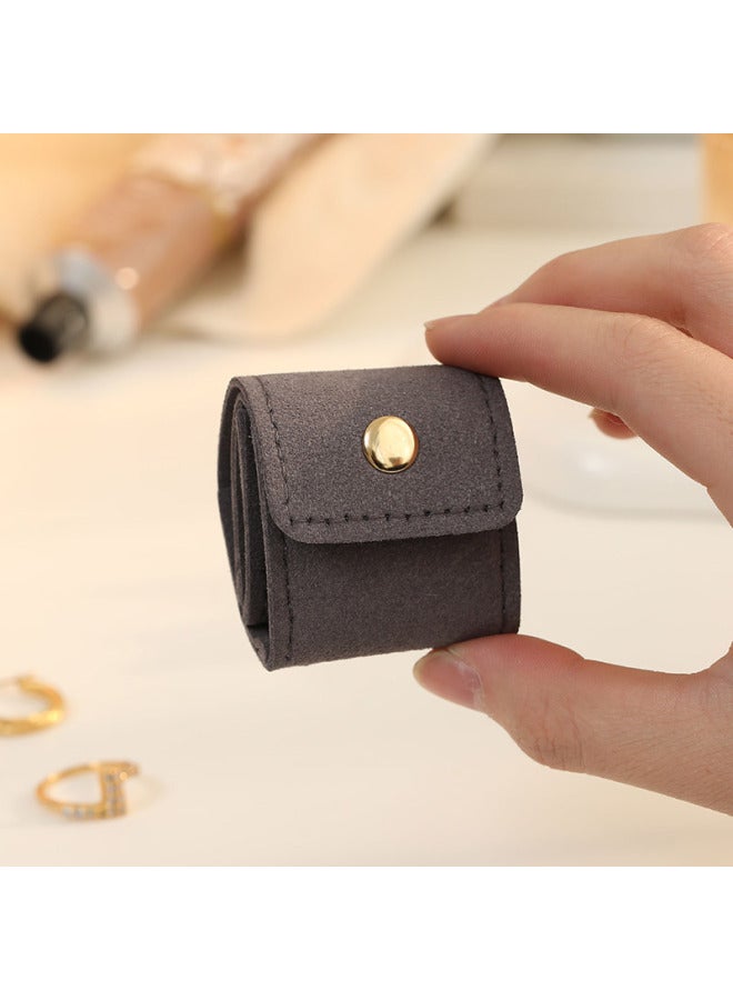 Simple And Portable Compartmentalized elry Bag, Ring Storage Bag, Small Portable Travel Storage Bag For Earrings And elry