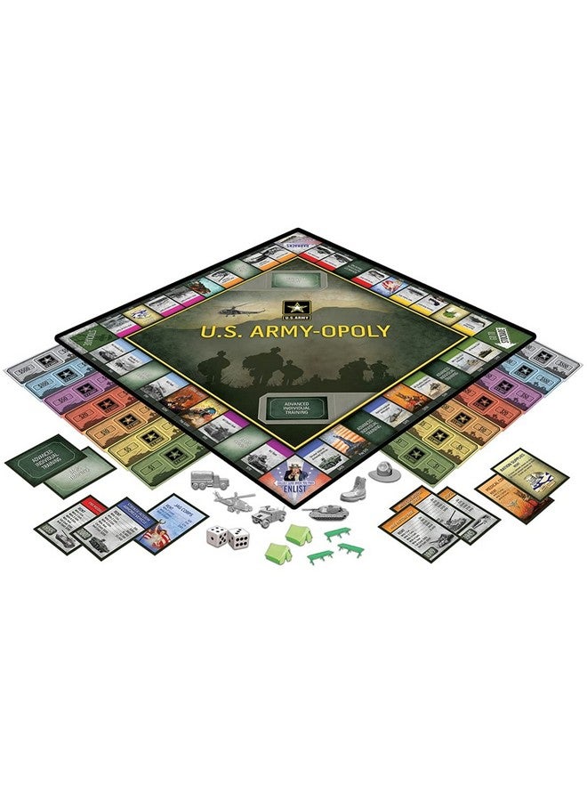 MasterPieces MasterPieces Opoly Board Games - U.S. Army Opoly - Officially Licensed Board Games For Adults, Kids, & Family - Image 5