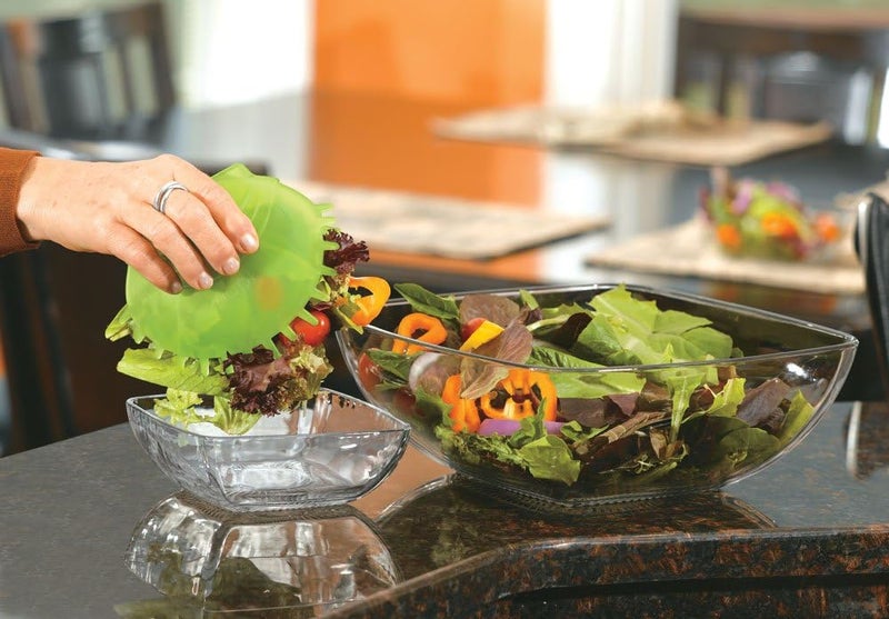 Snapi - The Single Handed Salad Server - Kiwi (Green) - Image 2