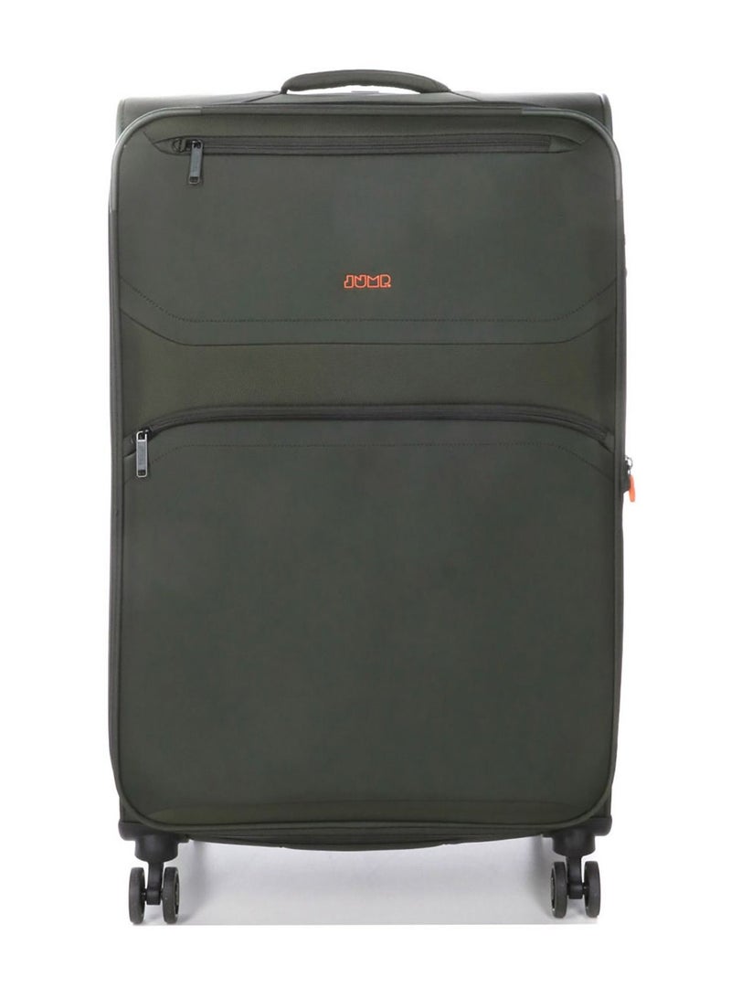 Jump Moorea 2 Soft Expandable Suitcase Luggage Trolley 88 cm Extra-Large Khaki - Image 5