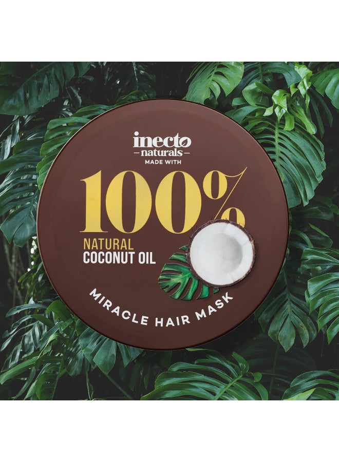 Inecto Naturals Miracle Hair Mask Intense Hydration With Coconut Oil 300 ML - Image 3